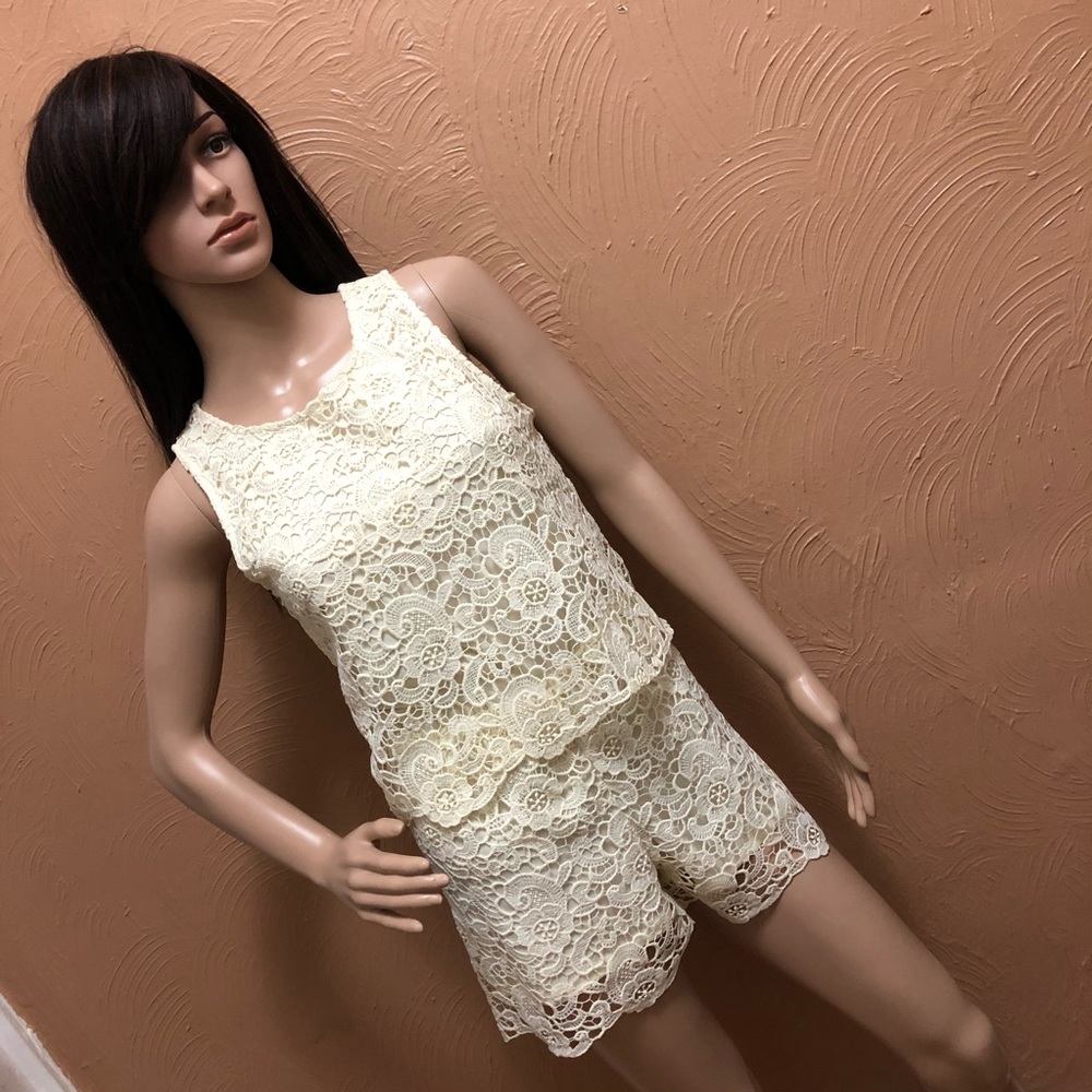 Lace romper
